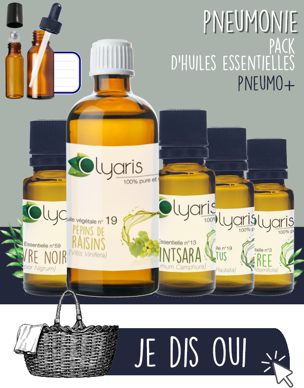 Rhume pack conseil aux huiles essentielles pour inhalation